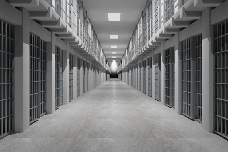 prison cells