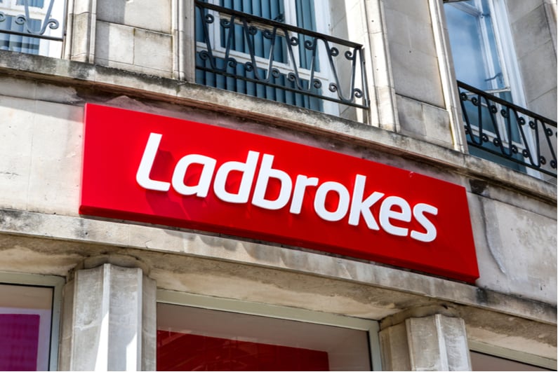 Ladbrokes sign