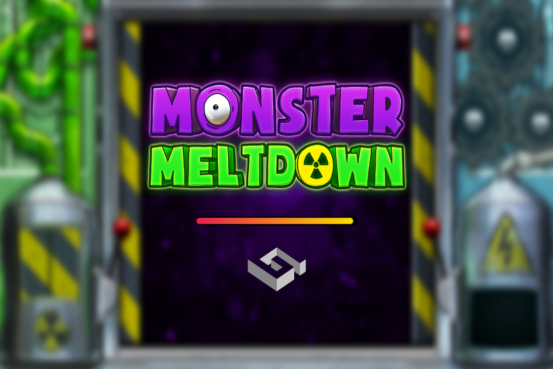 Monster Meltdown slot logo